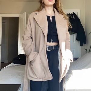 Vintage Tan Pea Coat